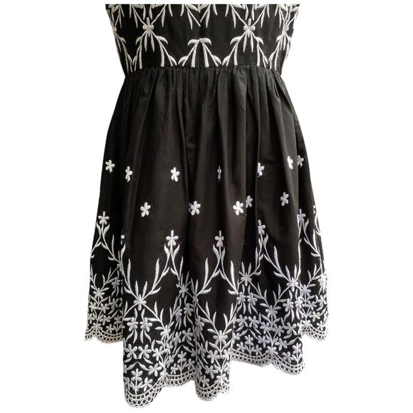 S.L.Fashions Dress 12 Revenge TV Style Charlotte Grayson Black White Embroidered - Picture 6 of 12